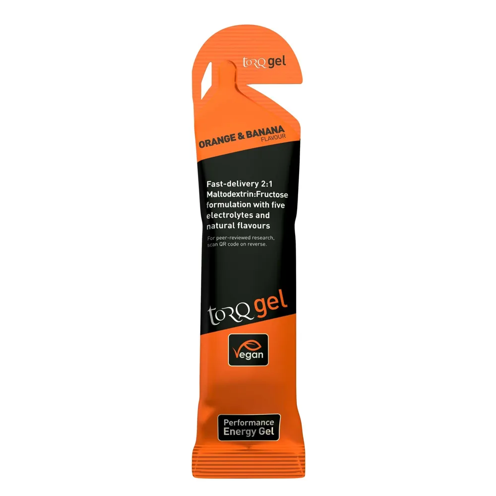 Team Cycles Torq Energy Gel 45g in Orange and Banana | Interest FREE Finance & Online Refund Policy.