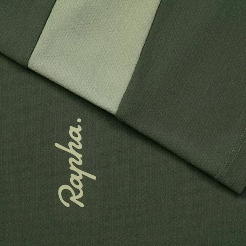 Rapha Men's Trail Technical T-Shirt in Deep Olive Green-4