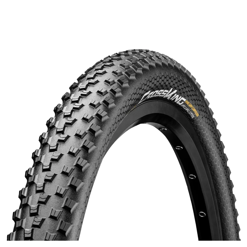 Team Cycles Continental Cross King ShieldWall Foldable PureGrip Compound Mountain Bike Tyre - 27.5 x 2.80 | Interest FREE Finance & Online Refund Policy.