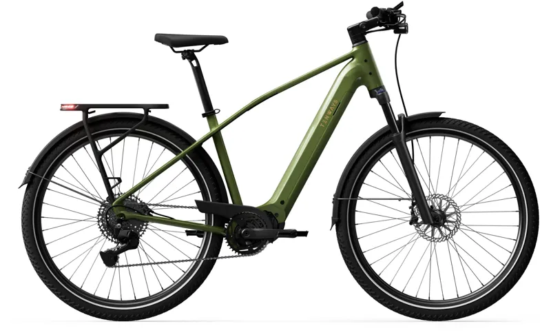 Tenways AGO X Special Edition 560Wh Electric Hybrid Bike in Olive Moss