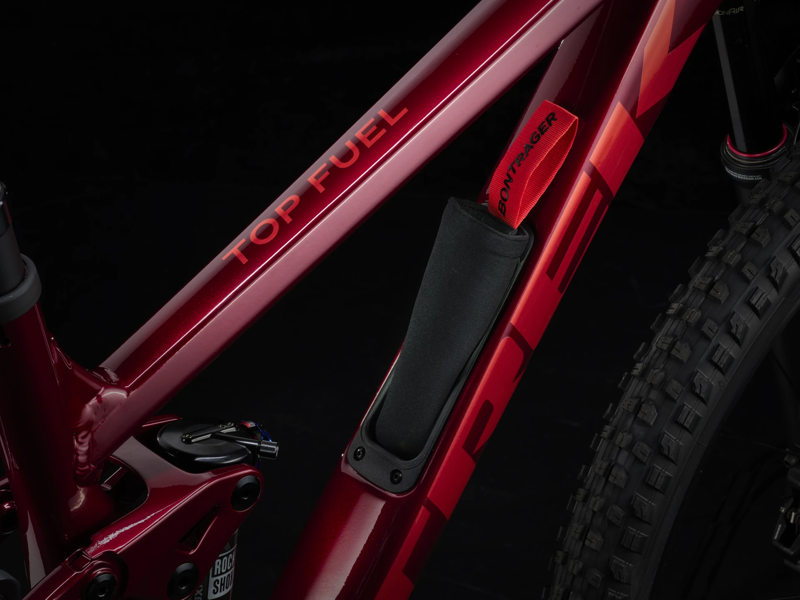 TREK Top Fuel 8 GX AXS Full Suspension Mountain Bike in Crimson-1