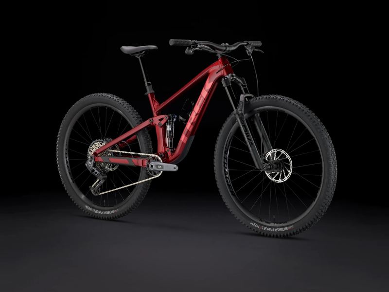TREK Top Fuel 8 GX AXS Full Suspension Mountain Bike in Crimson-10