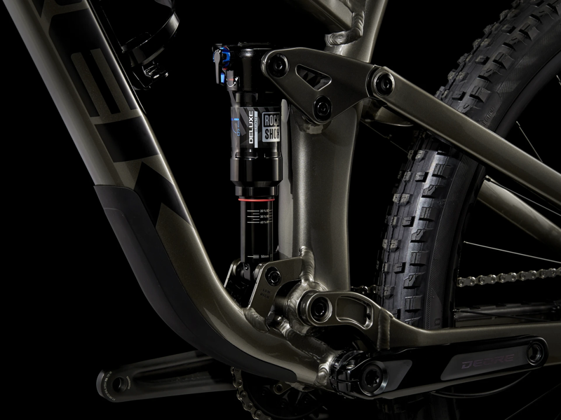 TREK Top Fuel 8 Full Suspension Mountain Bike in Mercury-4