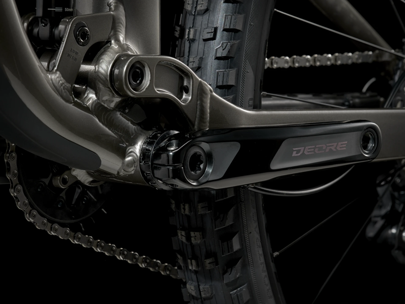 TREK Top Fuel 8 Full Suspension Mountain Bike in Mercury-9