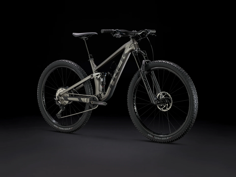 TREK Top Fuel 8 Full Suspension Mountain Bike in Mercury-10