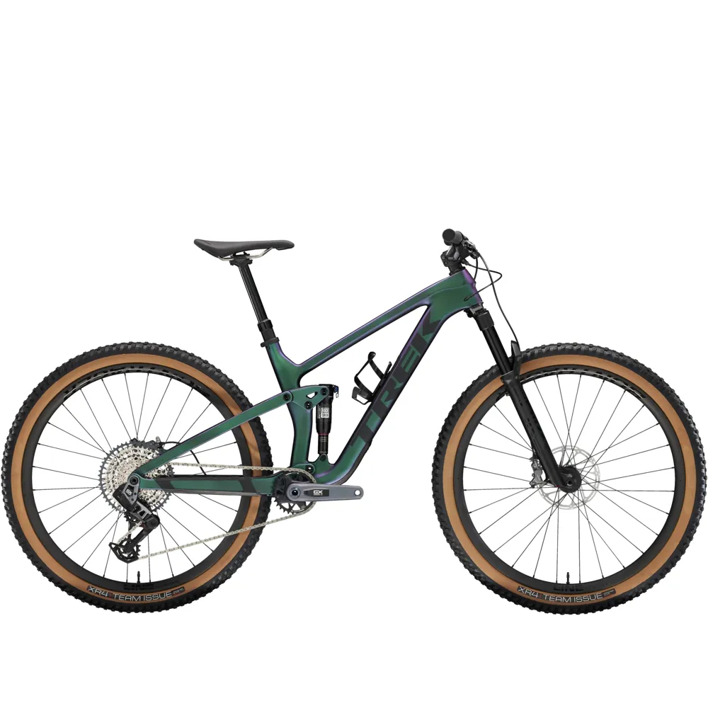 Team Cycles Trek TREK Top Fuel 9.8 GX AXS Full Suspension Mountain Bike in Matte Emerald Iris | Interest FREE Finance & Online Refund Policy.