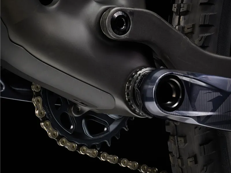 TREK Top Fuel 9.8 GX AXS Mountain Bike in Matte Raw Carbon-5