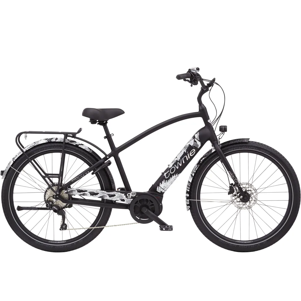 Team Cycles Electra Townie Path Go 10D Step-Over Black | Interest FREE Finance & Online Refund Policy.