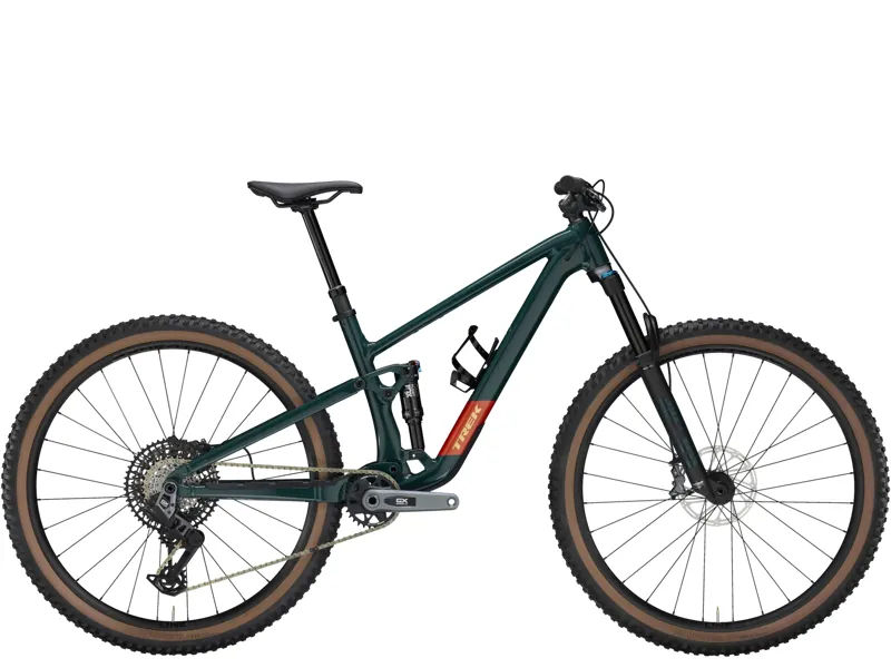 TREK Top Fuel 9 Gen 4 Full Suspension Mountain Bike in Juniper