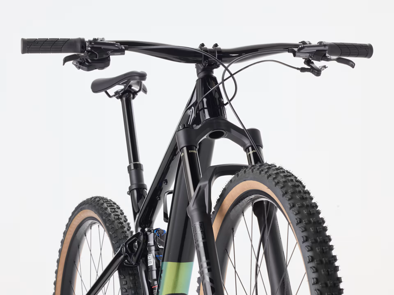TREK Top Fuel 9.8 Gen 4 Full Suspension Mountain Bike in Dark Star-2