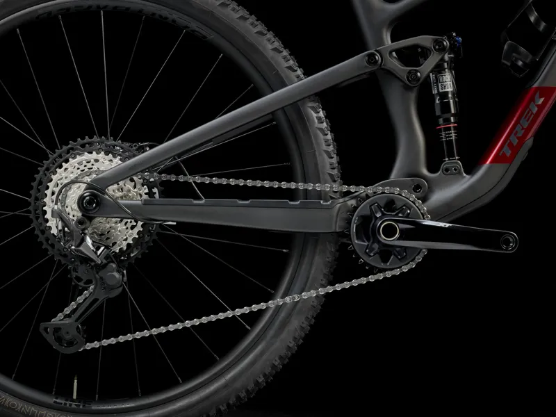 TREK Top Fuel 9.8 XT Full Suspension Mountain Bike in Matte Dark Web-4
