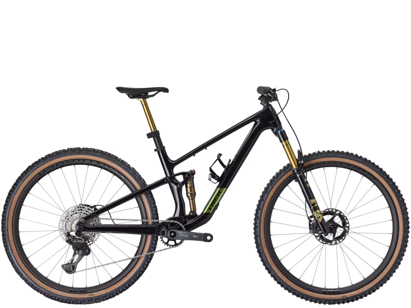 TREK Top Fuel 9.9 XTR Di2 Gen 4 Full Suspension Mountain Bike in Dark Star