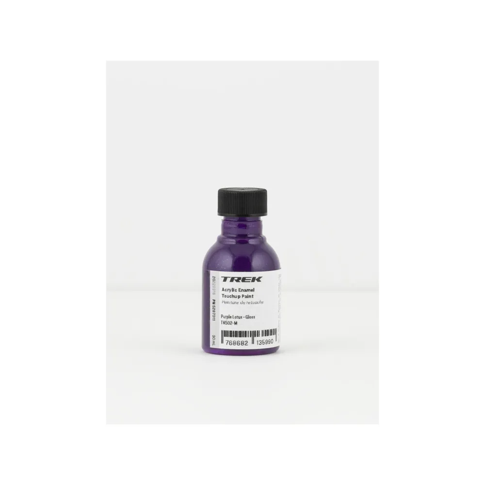 Team Cycles Trek TREK Touch-Up Paint in Gloss Purple Lotus TK502-M 30ml | Interest FREE Finance & Online Refund Policy.