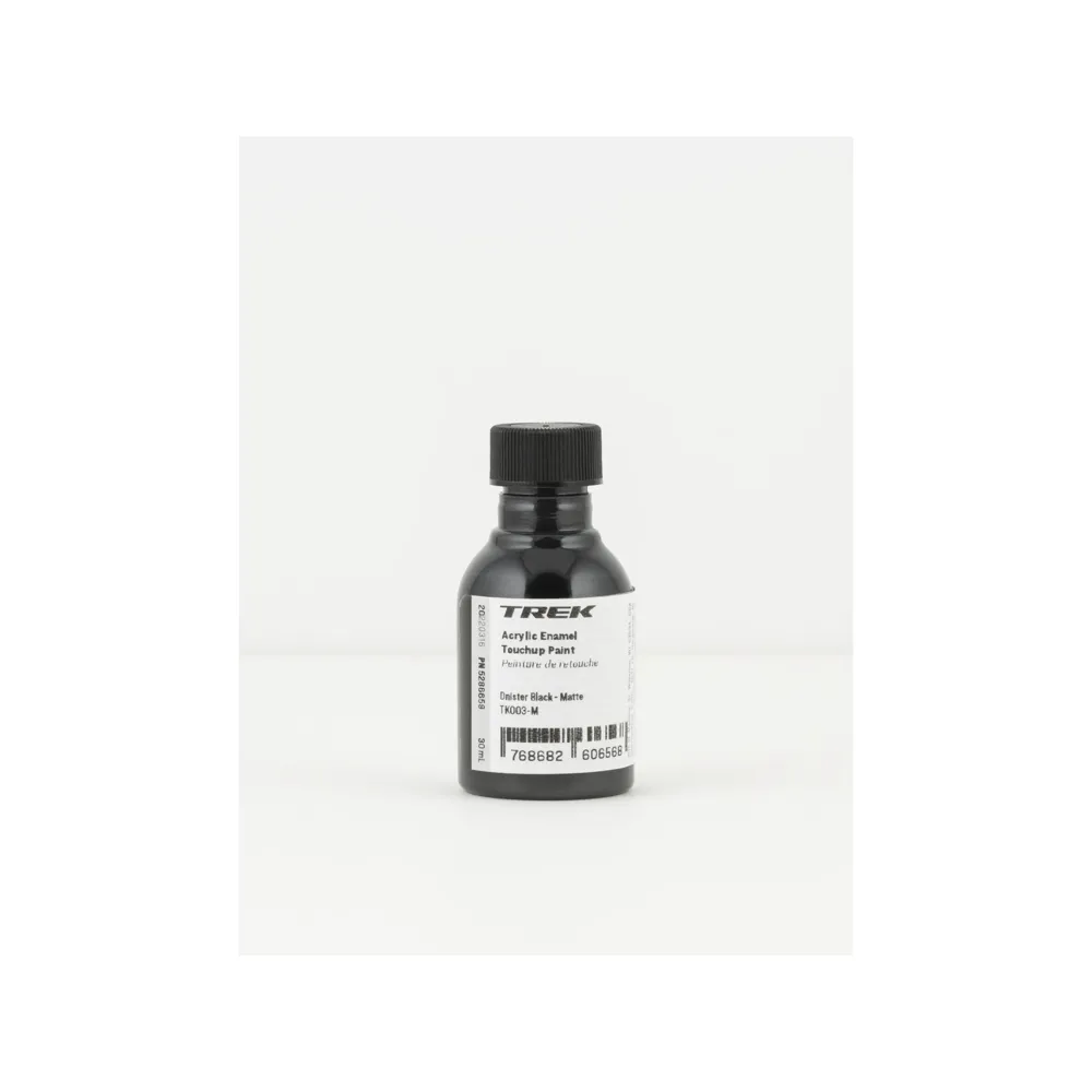 Team Cycles Trek TREK Touch-Up Paint in Matte Dnister Black TK003-M 30ml | Interest FREE Finance & Online Refund Policy.