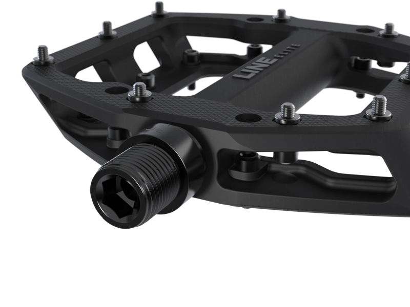 TREK Line Elite Flat Mountain Bike Pedals in Black-2