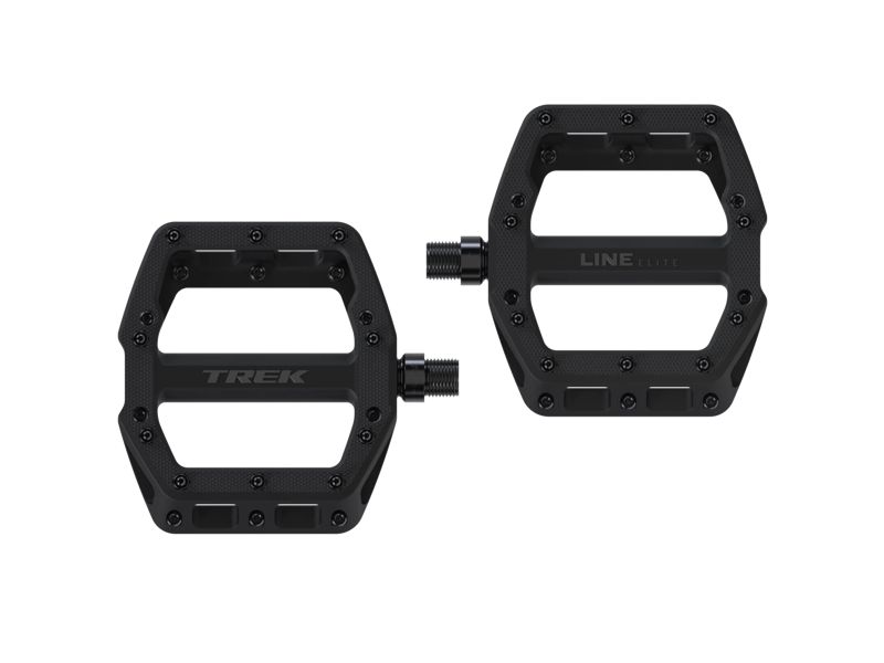TREK Line Elite Flat Mountain Bike Pedals in Black-3