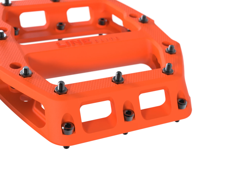 TREK Line Elite Flat Mountain Bike Pedals in Roarange-1