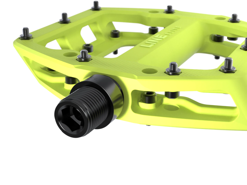 TREK Line Elite Flat Mountain Bike Pedals in Volt-2