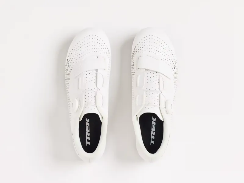 TREK Circuit Road Cycling Shoes in Crystal White-3
