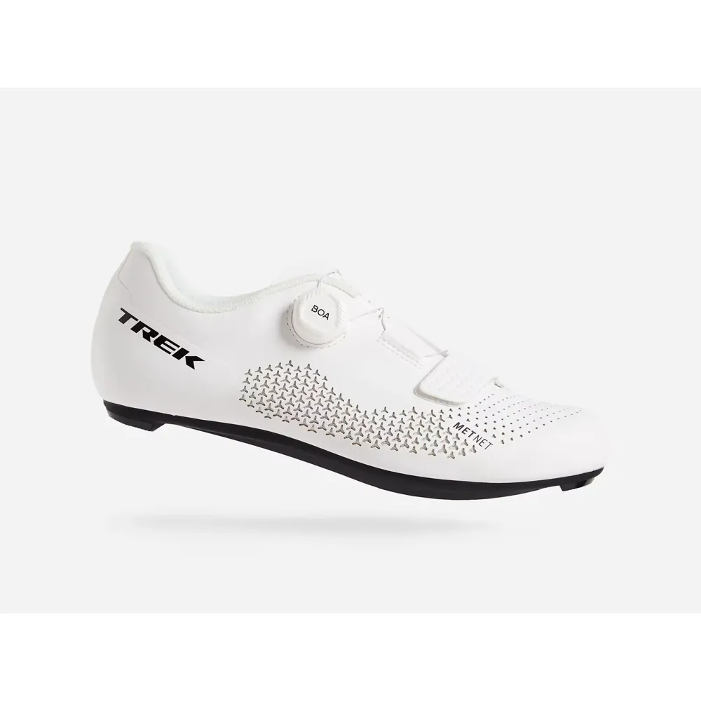 TREK Circuit Road Cycling Shoes in Crystal White