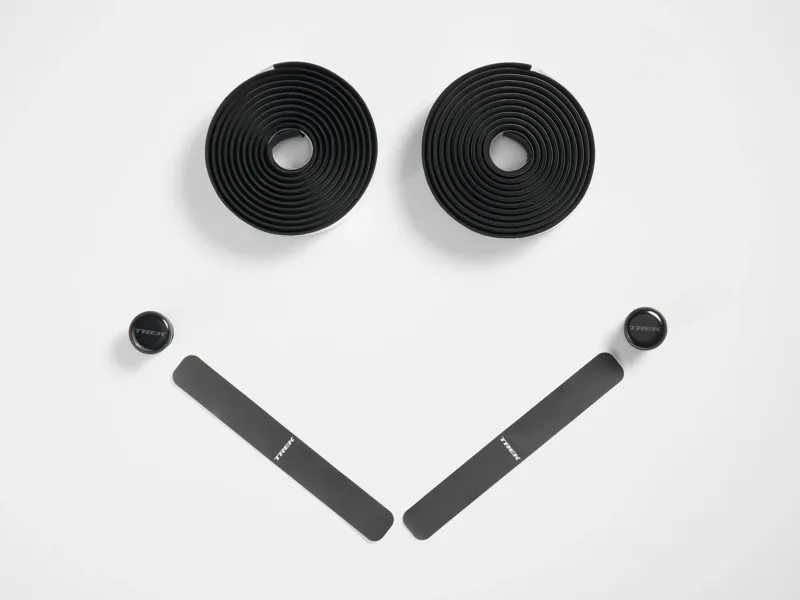 TREK Double Gel Cork Bar Tape in Black-3