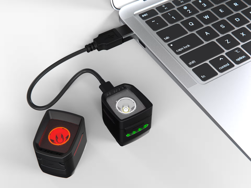 TREK Ion 100 R/Flare R City Bike Light Set-4