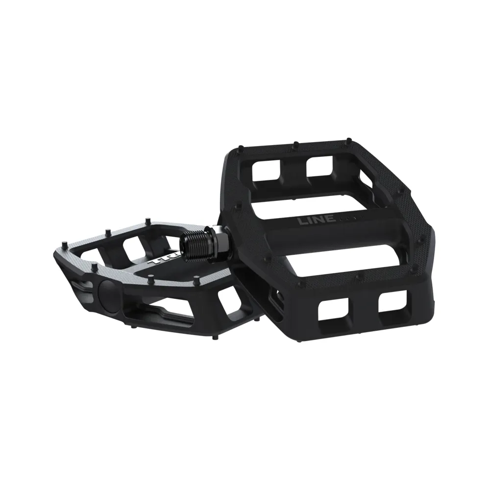 Team Cycles Trek TREK Line Comp Flat Mountain Bike Pedals in Black | Interest FREE Finance & Online Refund Policy.