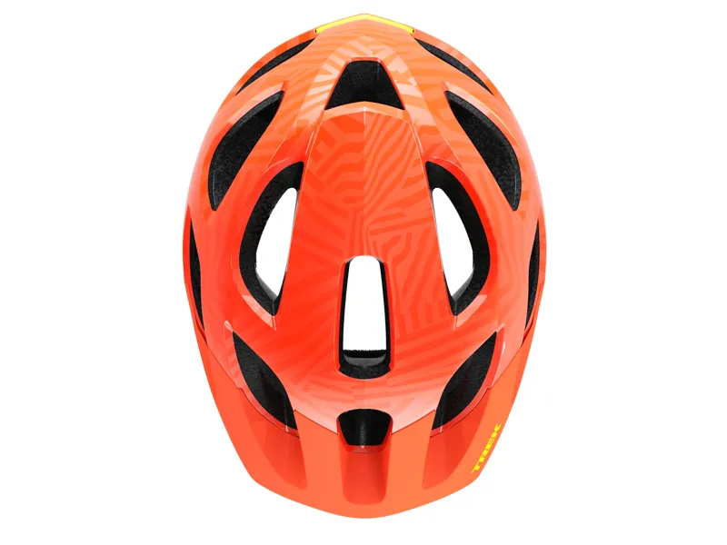 TREK Tyro Kids Bike Helmet in Orange-5