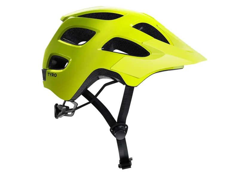 TREK Tyro Kids Bike Helmet in Radioactive Yellow and Power Surge - 48-52cm-4
