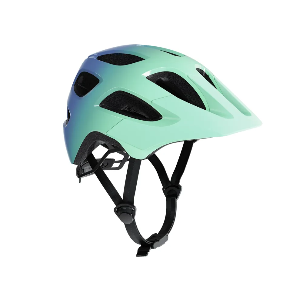 Team Cycles Trek TREK Tyro Kids Bike Helmet in Aloha Green Ultra Violet - 48-52cm | Interest FREE Finance & Online Refund Policy.