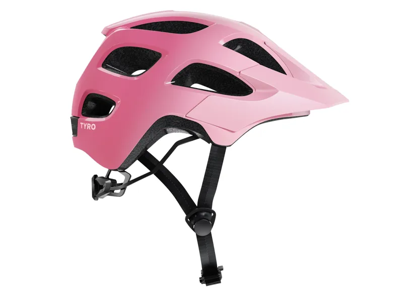 TREK Tyro Kids Bike Helmet in Blush and Pink Frosting - 48-52cm-4