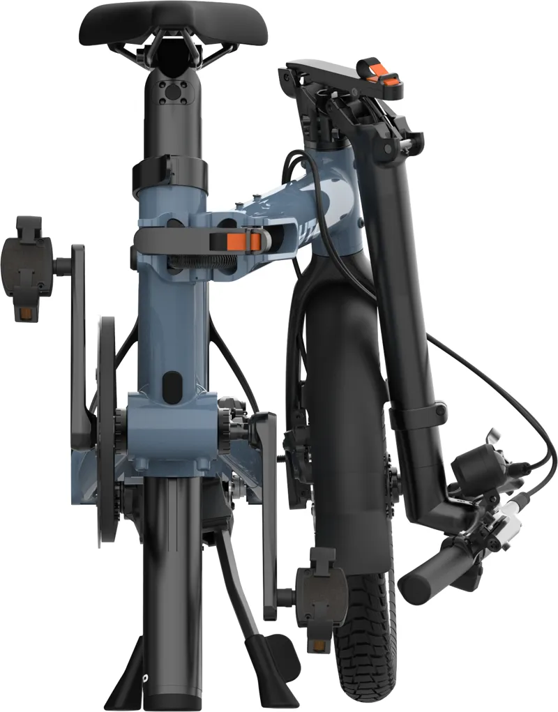 UTO Morning PRO16 250Wh Electric Folding Bike in Mineral Blue-3