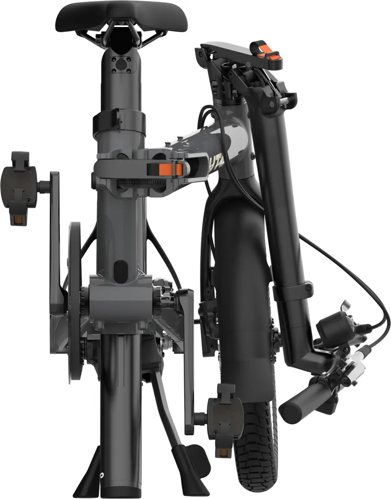 UTO Morning PRO16 250Wh Electric Folding Bike in Anthracite Grey-3
