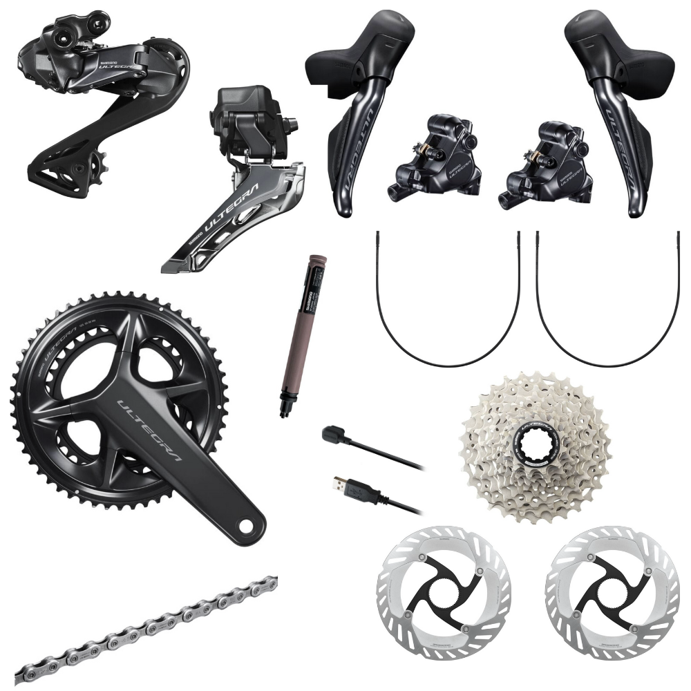 Team Cycles Shimano Ultegra R8170 Di2 12 Speed Groupset - 11-34T | Interest FREE Finance & Online Refund Policy.