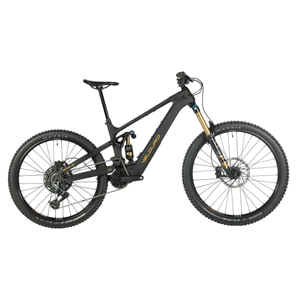 Team Cycles Velduro Rouge R 800Wh Electric Full Suspension Mountain Bike in Black | Interest FREE Finance & Online Refund Policy.