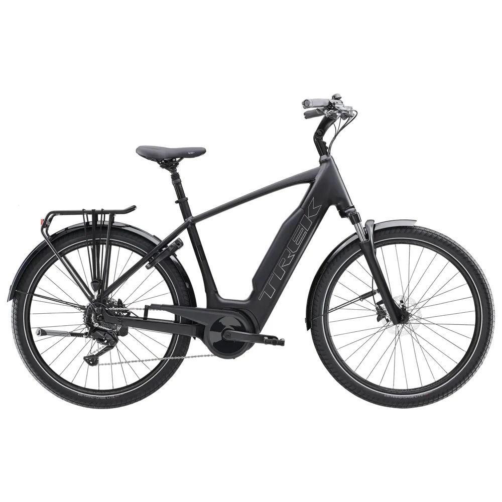 Team Cycles TREK Verve+ 3 Gen 3 545Wh Electric Hybrid Bike in Matte Trek Black | Interest FREE Finance & Online Refund Policy.