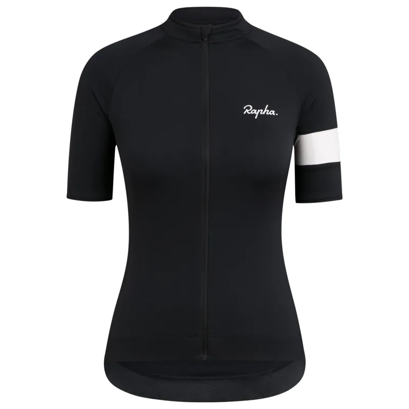 Rapha Women's Core Short Sleeve Cycling Jersey in Black