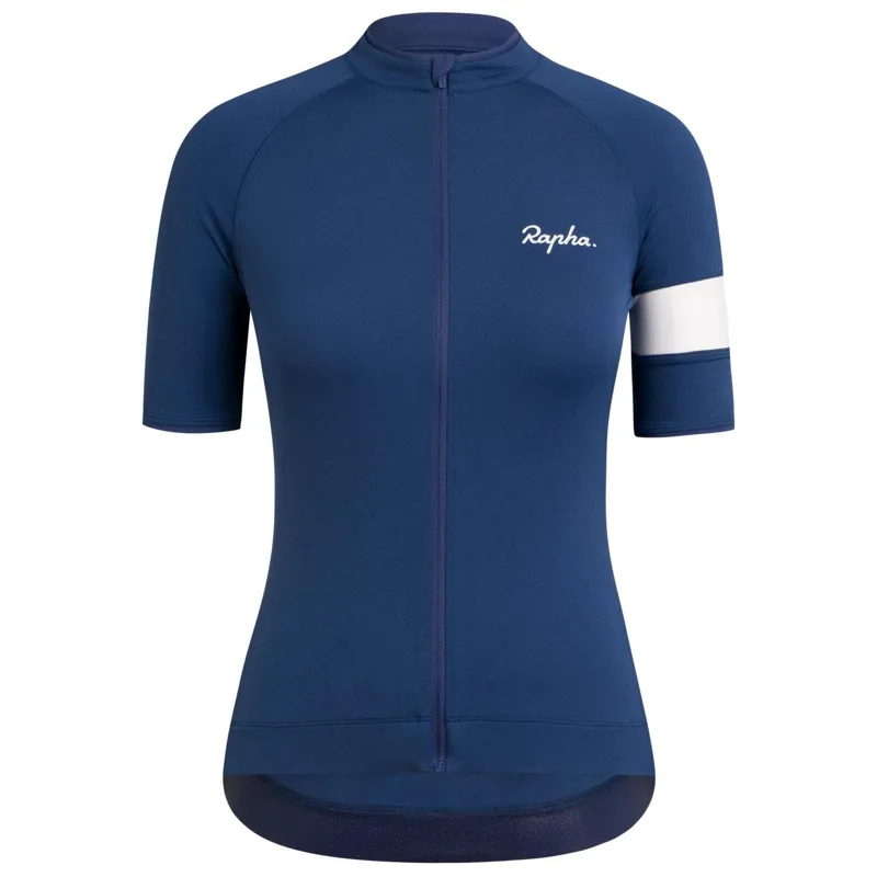 Rapha Women's Core Short Sleeve Cycling Jersey in Blue