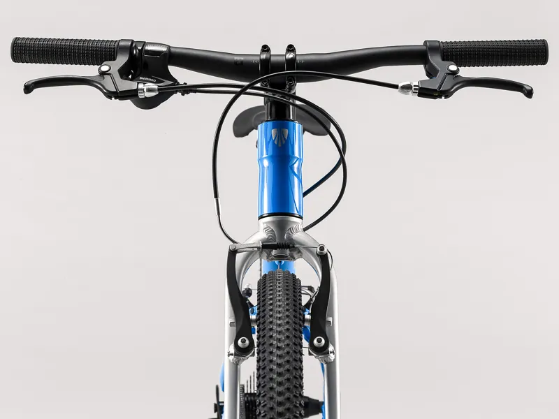 TREK Wahoo 24 inch Wheel Kids Bike Blue and Quicksilver-1