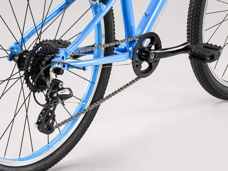 TREK Wahoo 24 inch Wheel Kids Bike Blue and Quicksilver-4