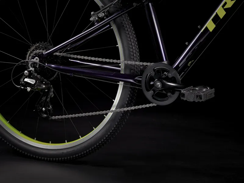 TREK Wahoo 26 Kids Hybrid Bike in Purple Abyss-5