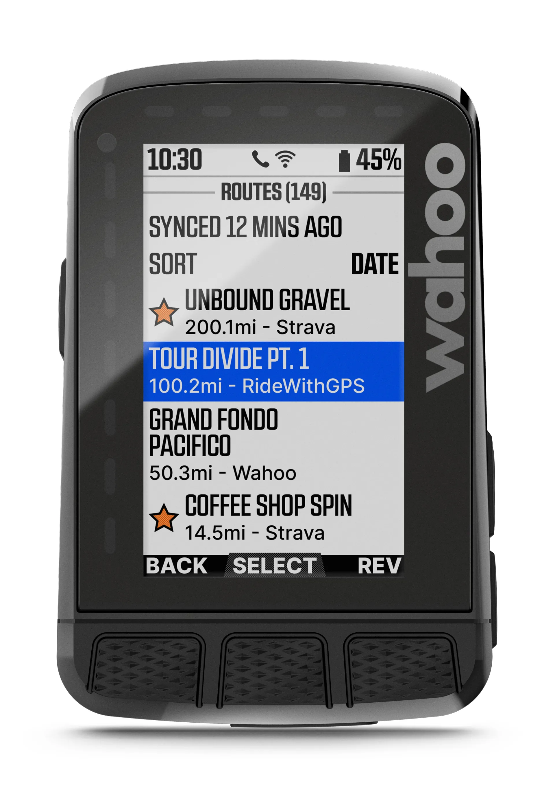 Compteur Vélo GPS Wahoo ELEMNT ROAM - Modèle WFcc4, Neuf Sous Emballage
