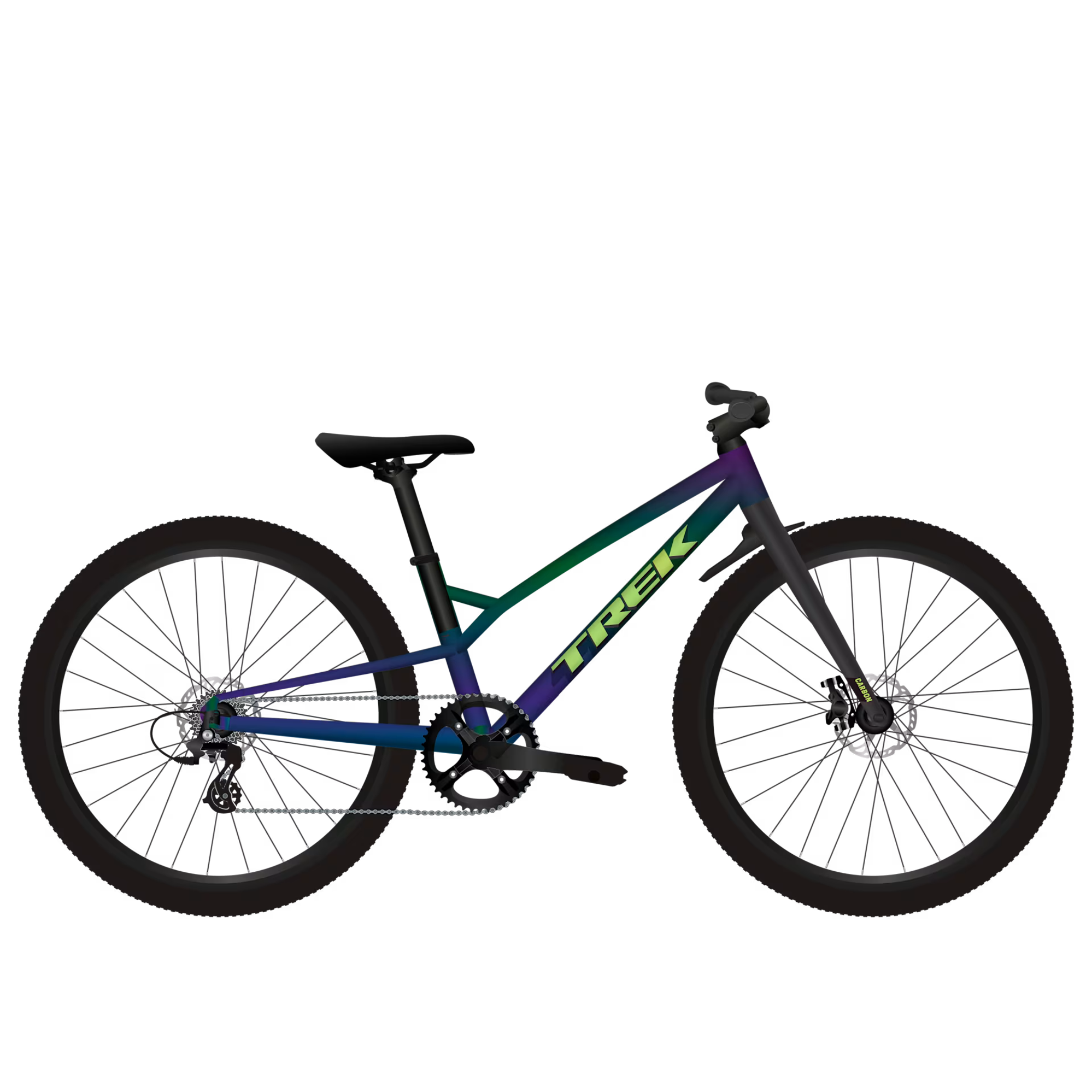 TREK Wahoo 20 Trail Kids Bike in Emerald Iris