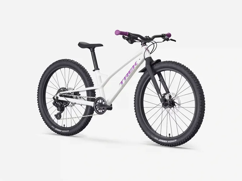 TREK Wahoo 24 Trail Kids Bike in Crystal White-5