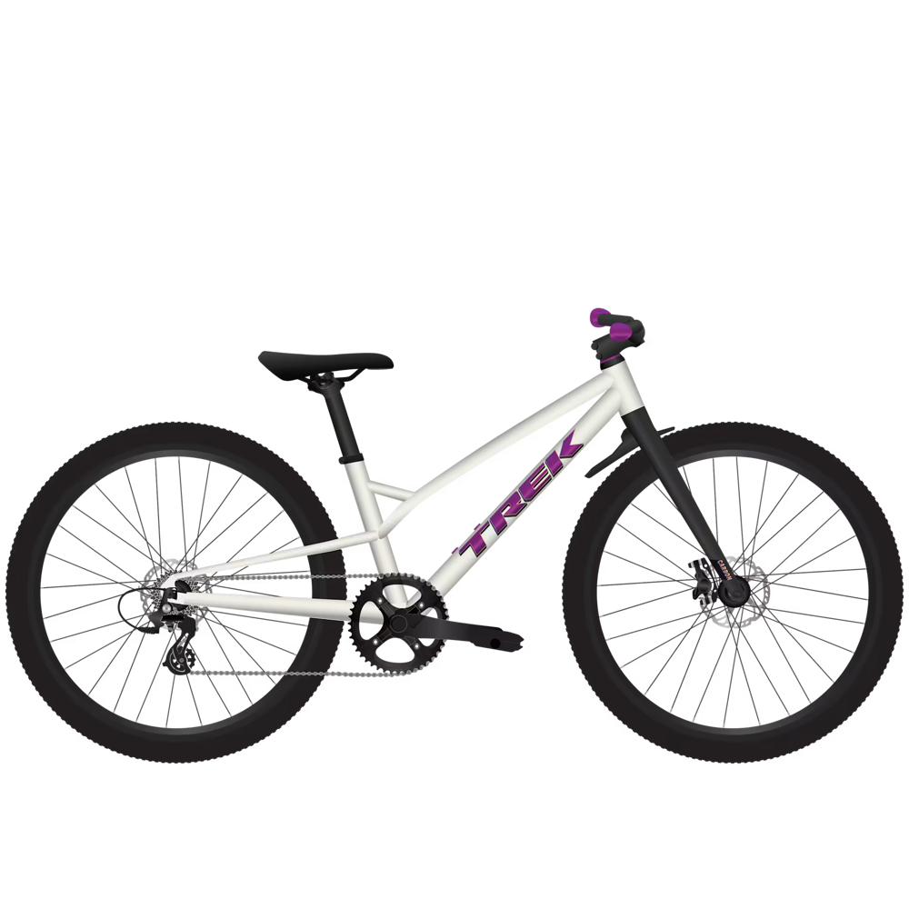 Team Cycles Trek TREK Wahoo 24 Trail Kids Bike in Crystal White | Interest FREE Finance & Online Refund Policy.