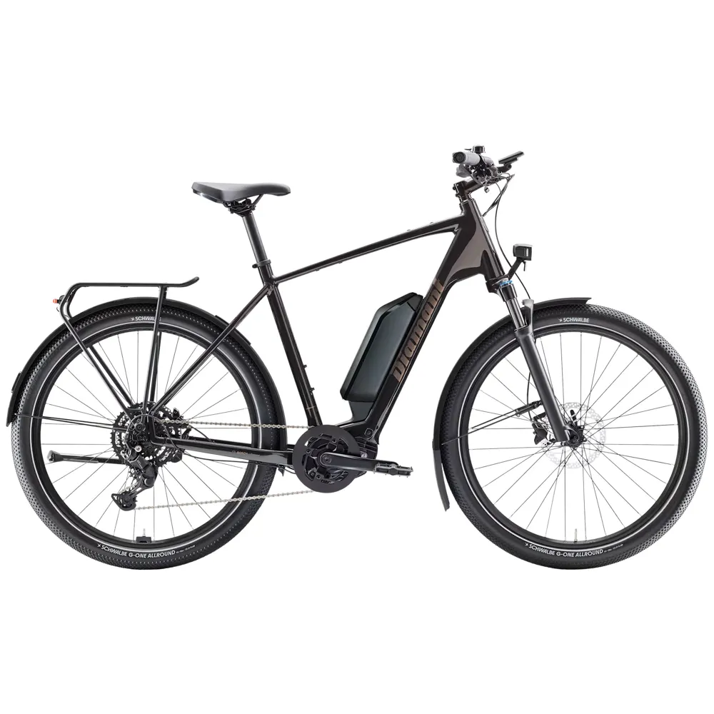 Team Cycles Diamant Zing Trip Core Step Over 545Wh Electric Hybrid Bike in Samtschwarz | Interest FREE Finance & Online Refund Policy.