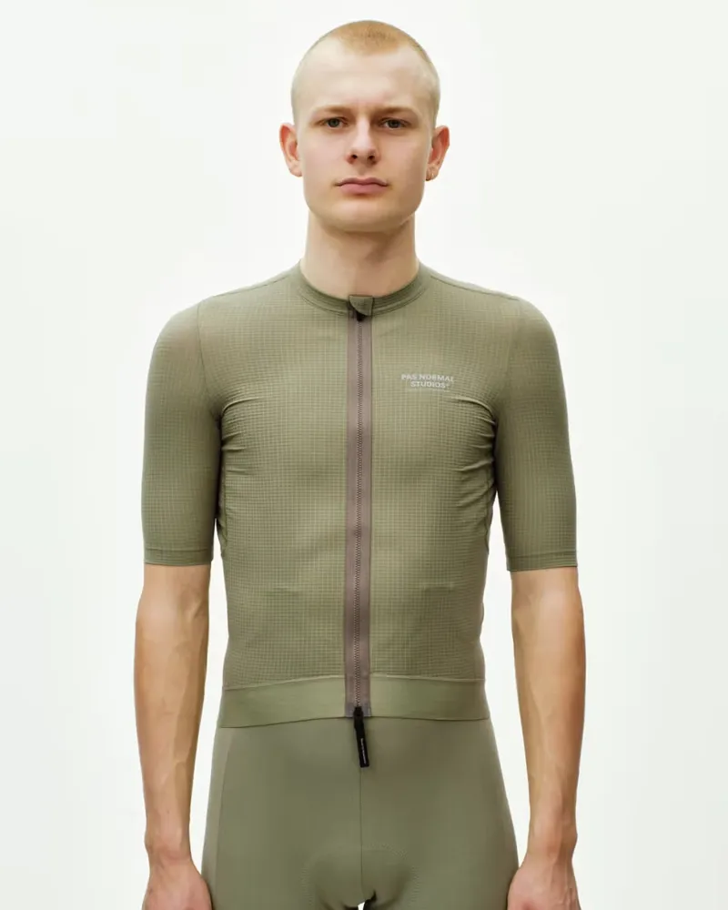 Pas Normal Studios Escapism Jersey in Light Olive-7