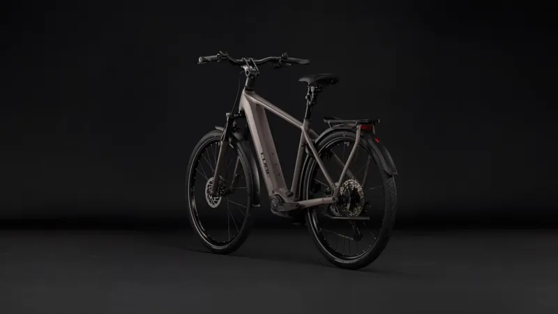 Cube Kathmandu Hybrid ONE 800Wh Electric Hybrid Bike in Cedar and Chrome-9