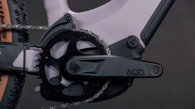 Cube Reaction Hybrid Performance EE 600Wh Electric Mountain Bike Plumgrey and Black-2