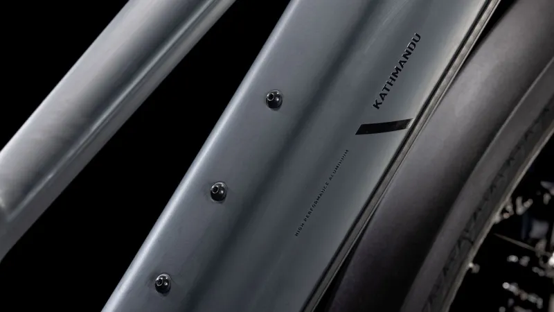 Cube Kathmandu Hybrid One Trapeze 800Wh Electric Hybrid Bike in Shadowgrey and Black-4